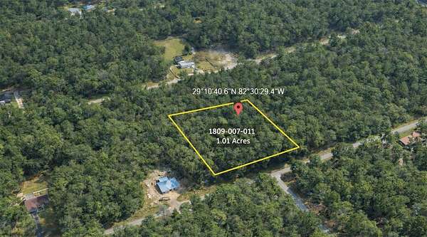 1 Acre of Residential Land for Sale in Dunnellon, Florida