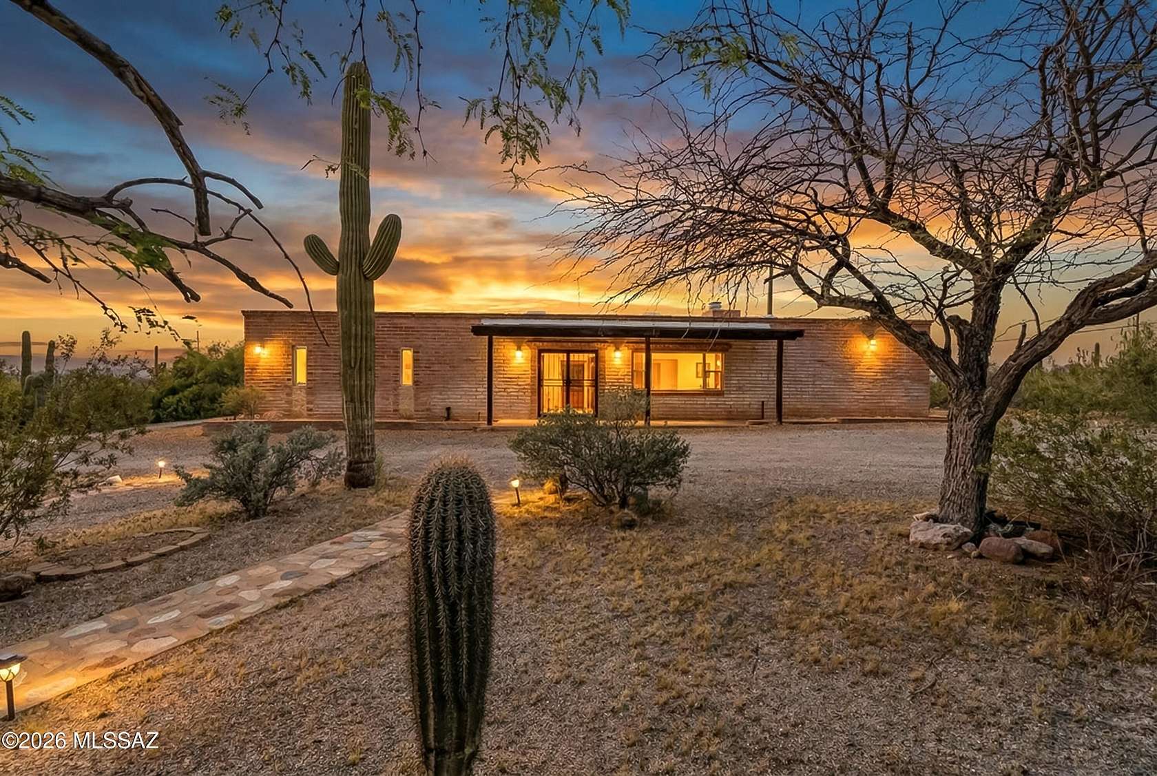 3.65 Acres of Land with Home for Sale in Tucson, Arizona