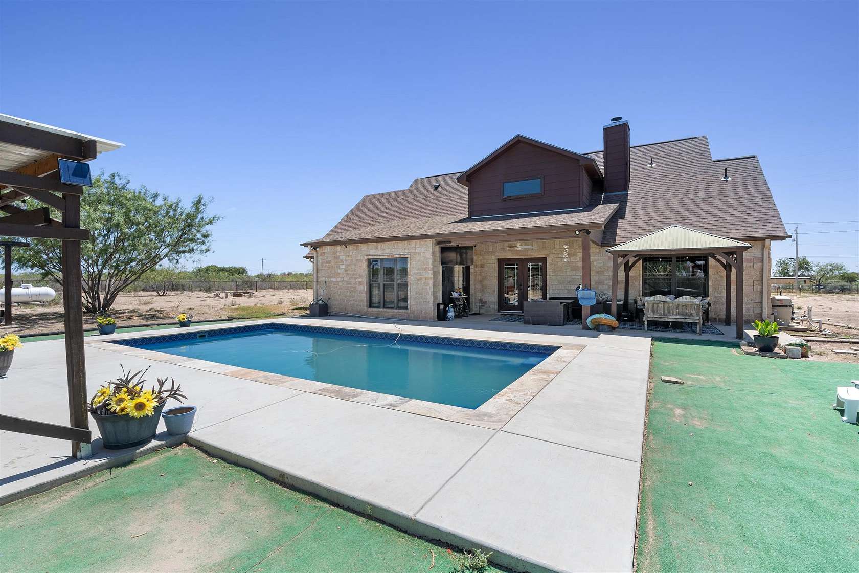 11 Acres of Land with Home for Sale in Del Rio, Texas