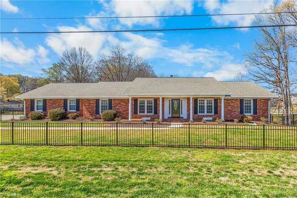 1.86 Acres of Land with Home for Sale in Rural Hall, North Carolina