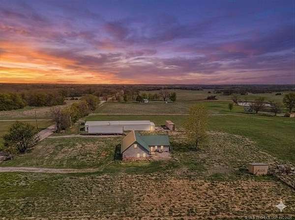 5 Acres of Land with Home for Sale in Nowata, Oklahoma
