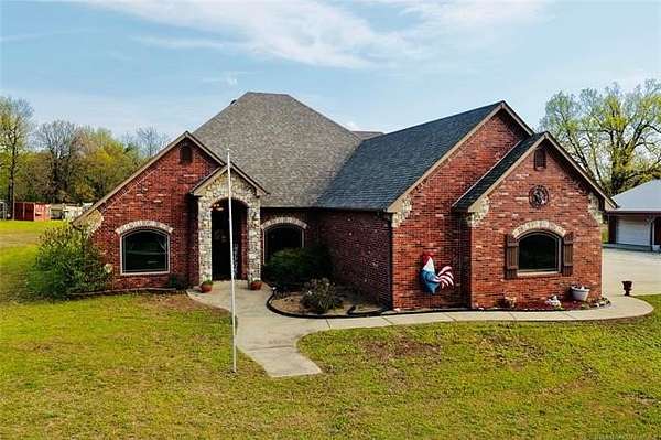 40 Acres of Recreational Land with Home for Sale in Gore, Oklahoma