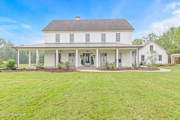 9.89 Acres of Land with Home for Sale in Sunset, Louisiana