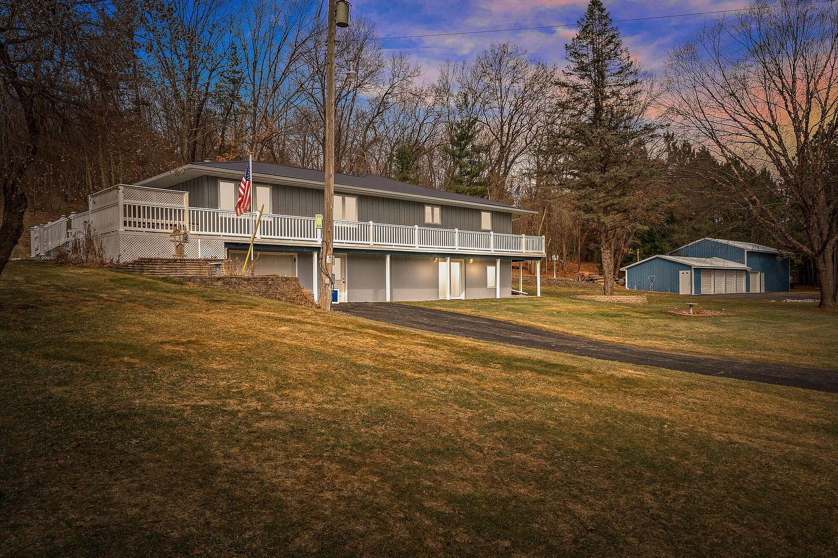 7.16 Acres of Land with Home for Sale in Sparta, Wisconsin