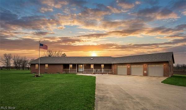 3 Acres of Land with Home for Sale in Berlin Center, Ohio