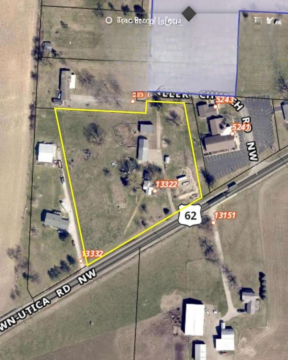 3 Acres of Improved Mixed-Use Land for Sale in Johnstown, Ohio