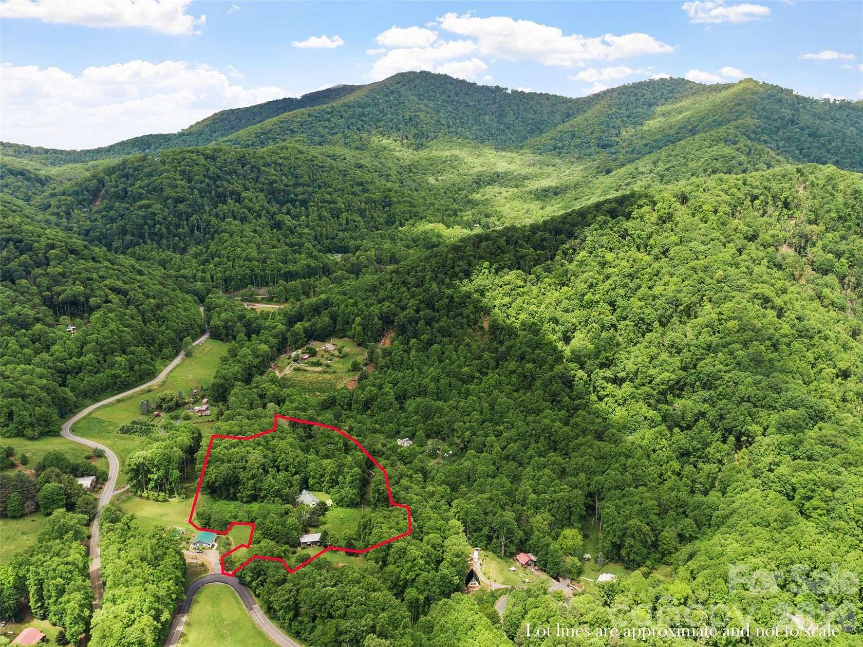 5.73 Acres of Land with Home for Sale in Burnsville, North Carolina