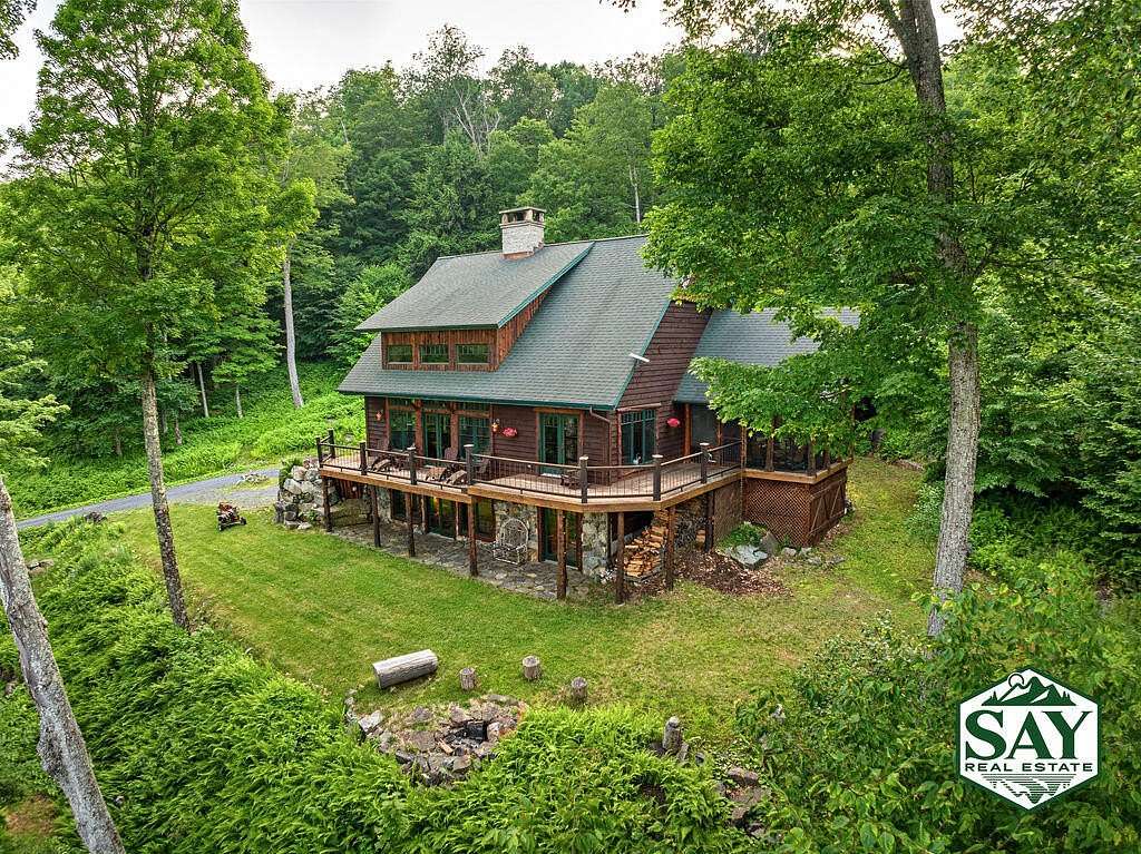 6.83 Acres of Land with Home for Sale in Saranac Lake, New York