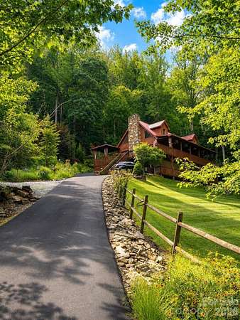 11.8 Acres of Land with Home for Sale in Weaverville, North Carolina