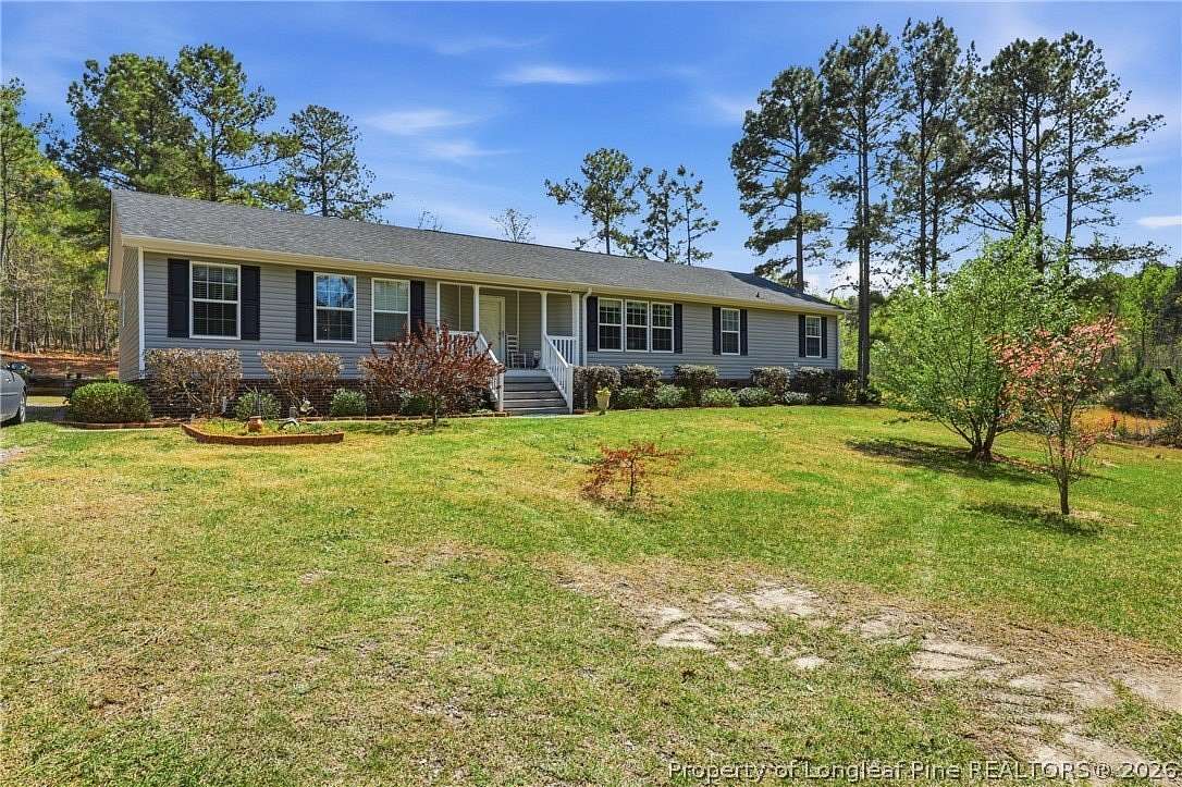 5.17 Acres of Land with Home for Sale in Carthage, North Carolina