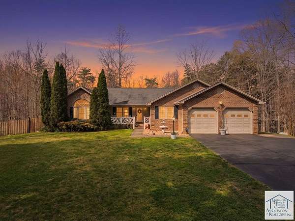 29.1 Acres of Land with Home for Sale in Martinsville, Virginia