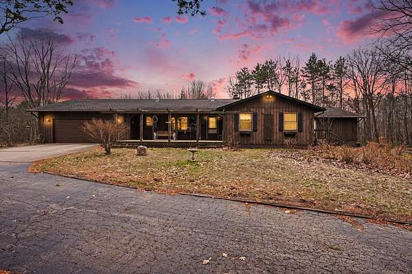 20 Acres of Recreational Land with Home for Sale in Nunica, Michigan