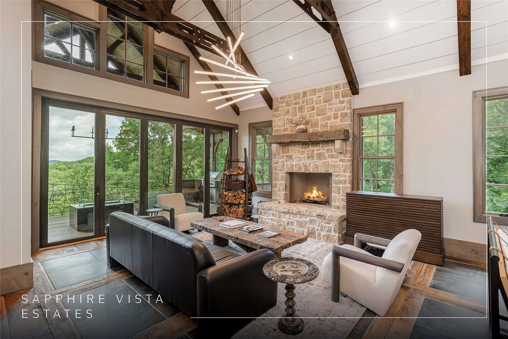 2.65 Acres of Land with Home for Sale in Sapphire, North Carolina