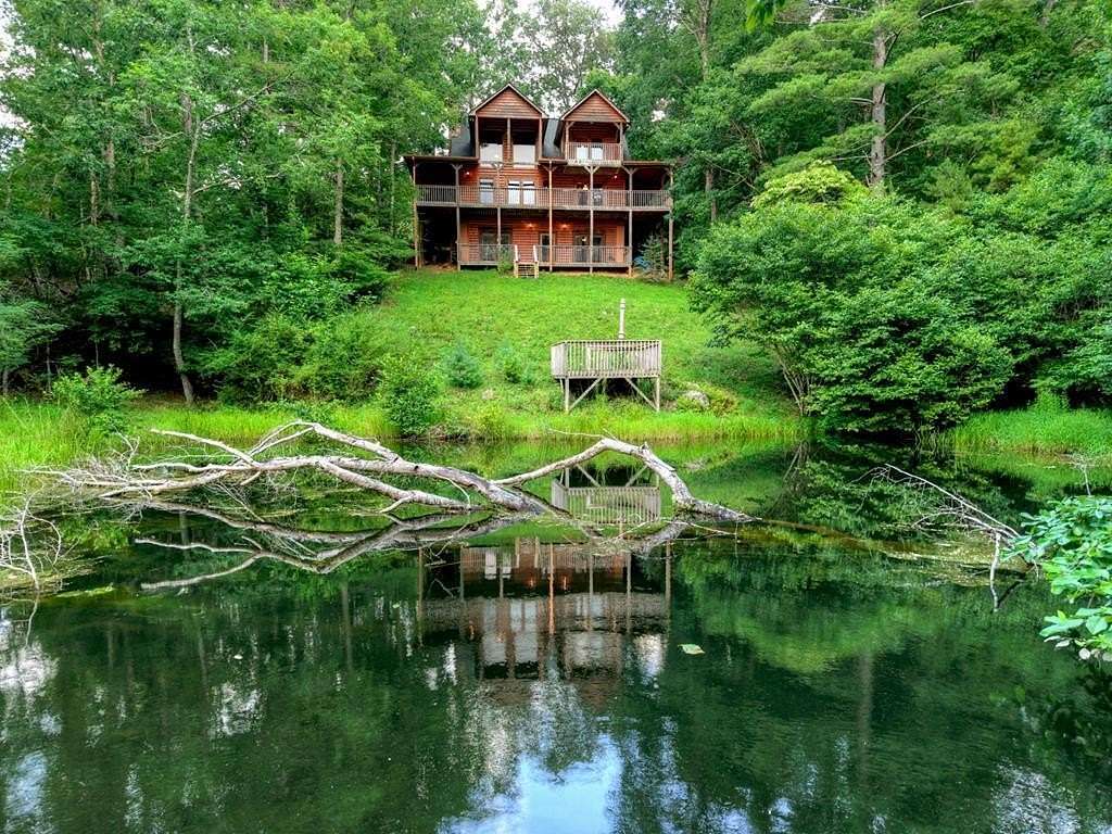 2.44 Acres of Land with Home for Sale in Suches, Georgia