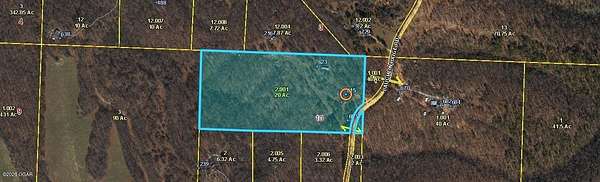 20 Acres of Recreational & Residential Land for Sale in Pineville, Missouri