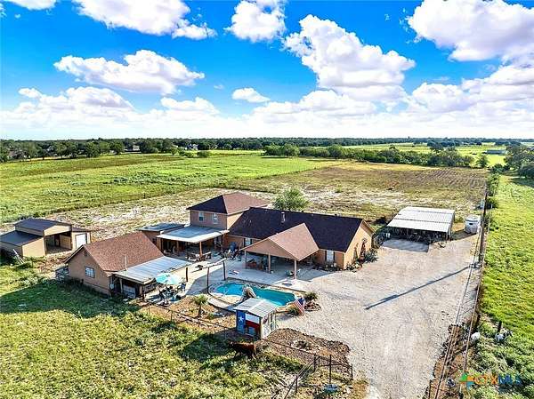 5.45 Acres of Land with Home for Sale in Sutherland Springs, Texas