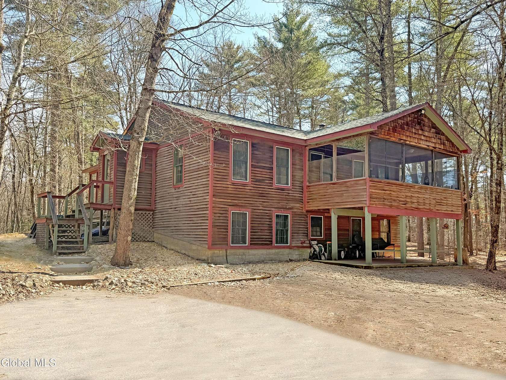 5.83 Acres of Land with Home for Sale in Wilton, New York