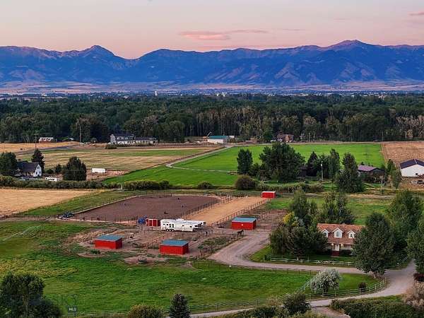 10.4 Acres of Land with Home for Sale in Bozeman, Montana