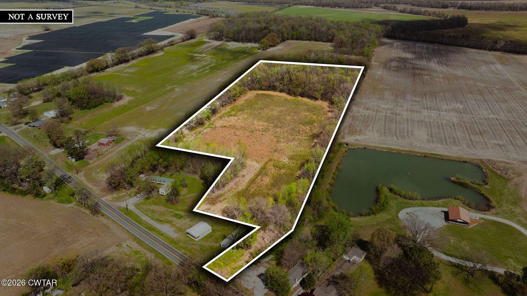 12.3 Acres of Recreational Land for Sale in Union City, Tennessee