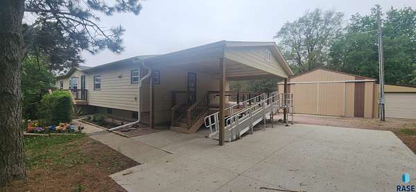 3 Acres of Land with Home for Sale in Dell Rapids, South Dakota