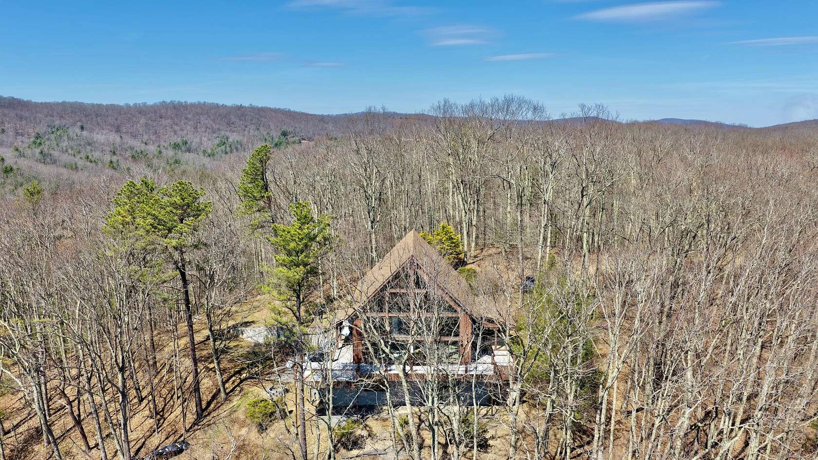 383 Acres of Recreational Land with Home for Sale in White Sulphur Springs, West Virginia