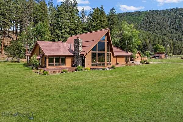 12.7 Acres of Land with Home for Sale in Clinton, Montana