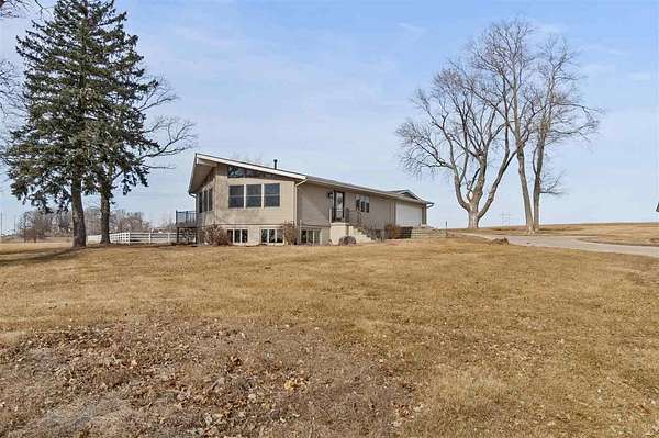 5.47 Acres of Land with Home for Sale in Scott Township, Iowa
