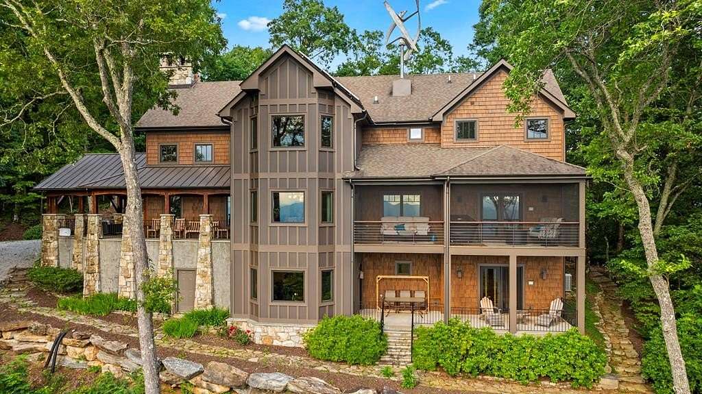 9.84 Acres of Land with Home for Sale in Franklin, North Carolina