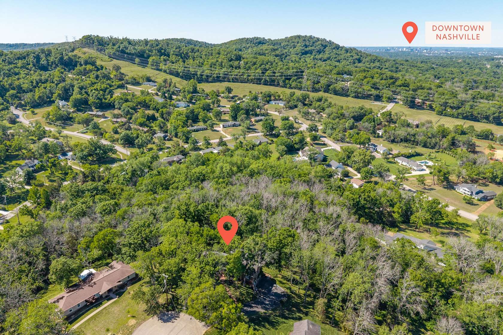 1.88 Acres of Land with Home for Sale in Nashville, Tennessee