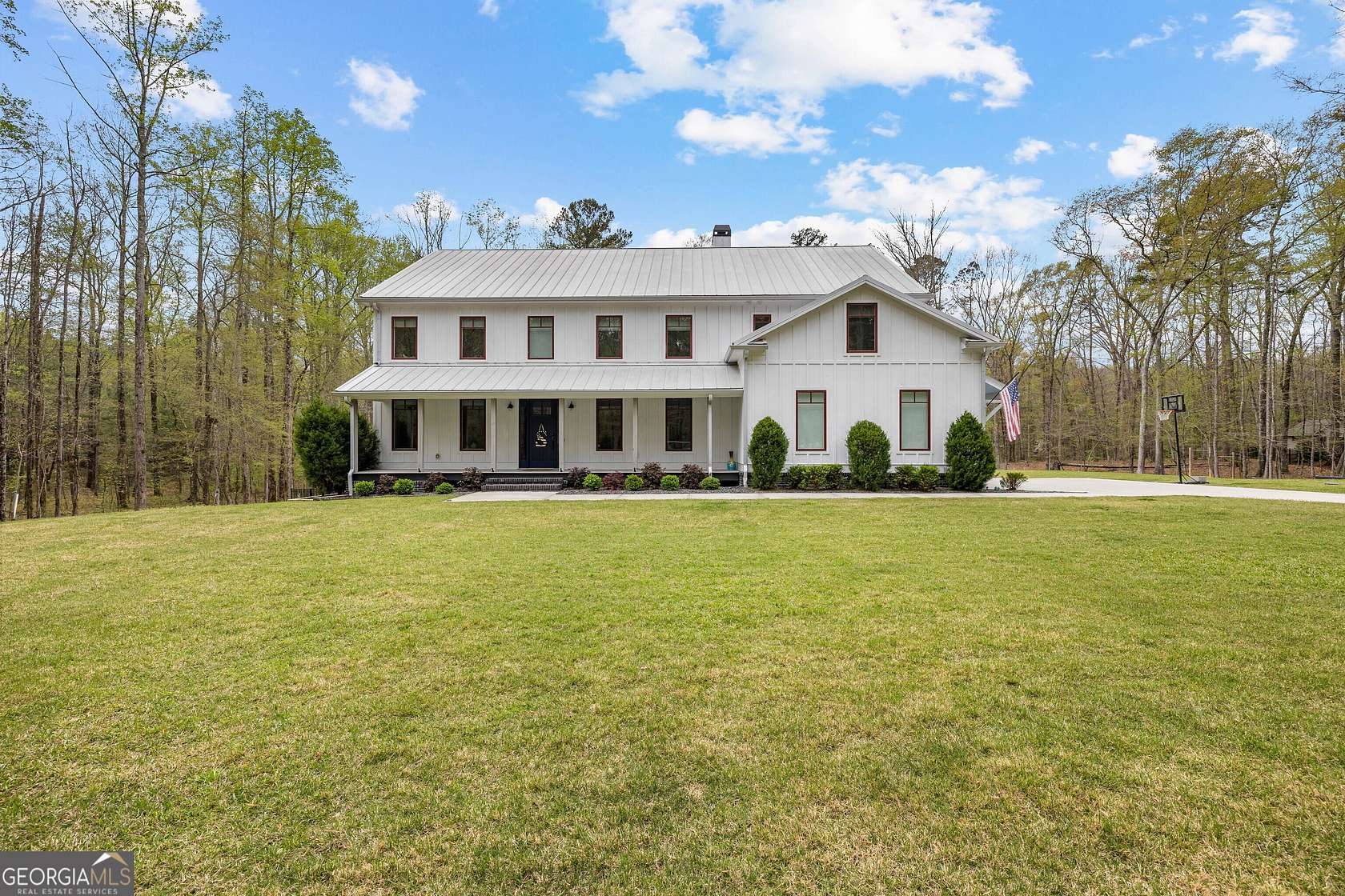 6.55 Acres of Land with Home for Sale in Fayetteville, Georgia