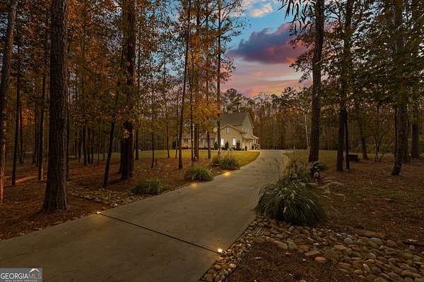 6.55 Acres of Land with Home for Sale in Fayetteville, Georgia