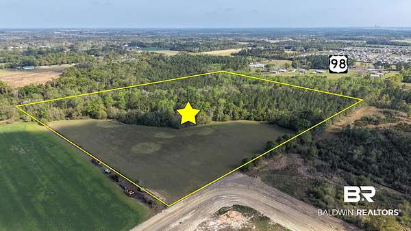 40 Acres of Recreational & Residential Land for Sale in Elberta, Alabama
