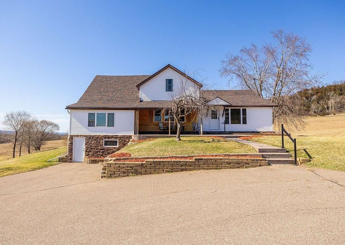 65 Acres of Land with Home for Sale in Fountain City, Wisconsin