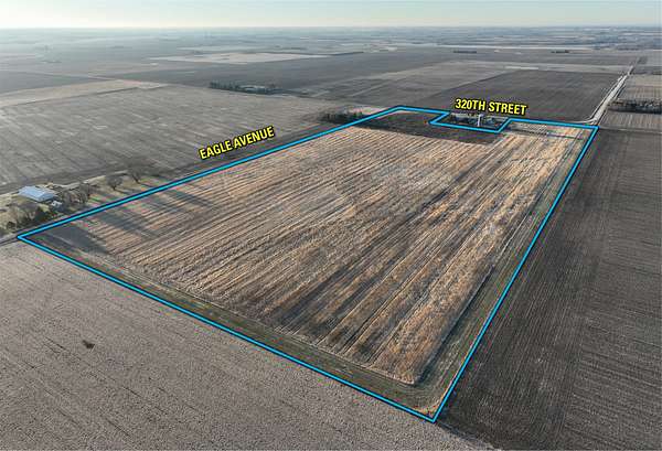 75.5 Acres of Land for Sale in Perry, Iowa
