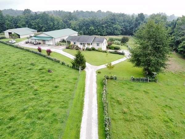 51.5 Acres of Recreational Land with Home for Sale in Stanford, Kentucky