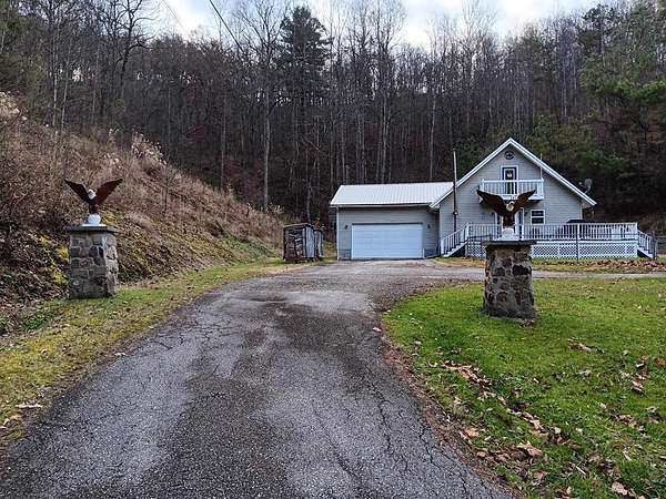 11 Acres of Recreational Land with Home for Sale in Wittensville, Kentucky