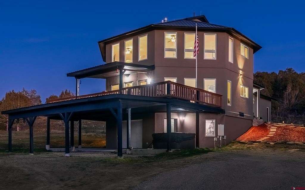 40 Acres of Recreational Land with Home for Sale in Ignacio, Colorado