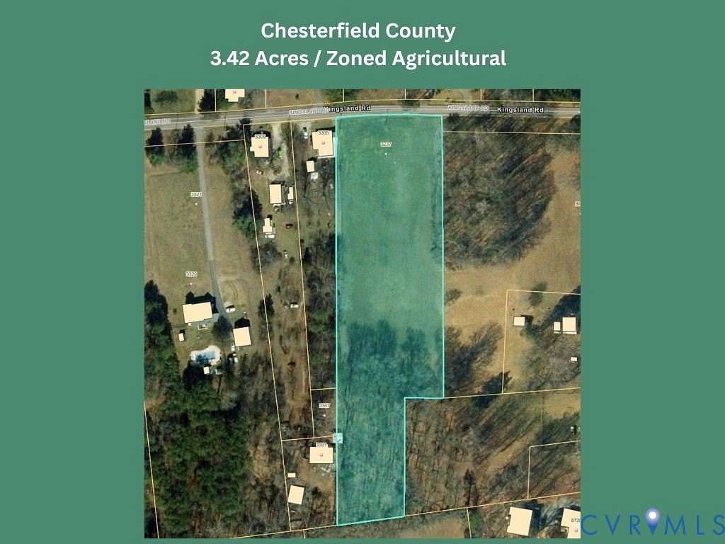3.42 Acres of Residential Land for Sale in Chesterfield, Virginia