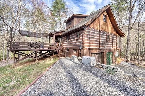 10 Acres of Recreational Land with Home for Sale in Murphy, North Carolina