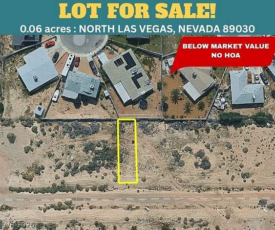 0.06 Acres of Residential Land for Sale in North Las Vegas, Nevada
