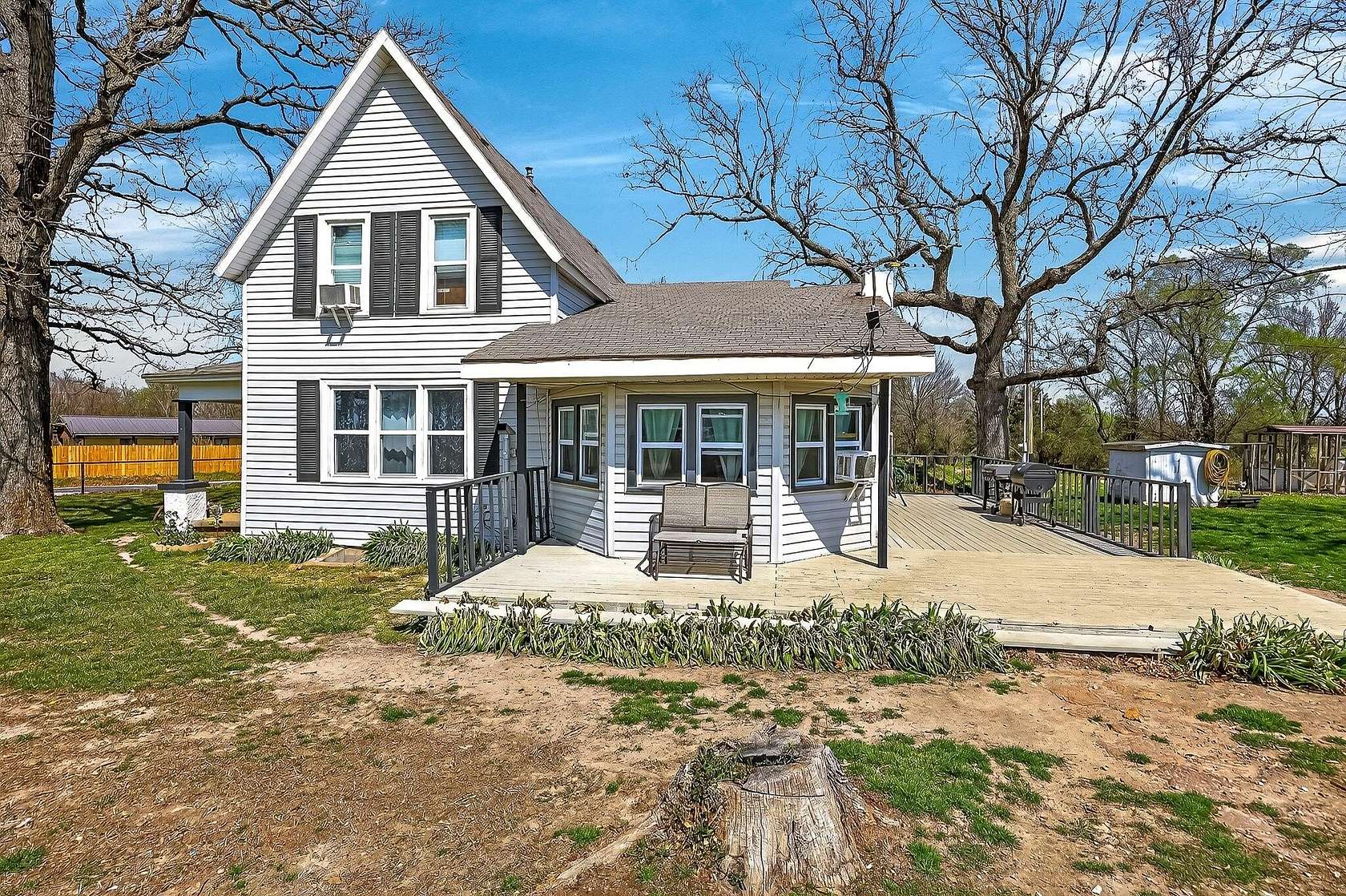 4.85 Acres of Land with Home for Sale in Pleasant Hope, Missouri