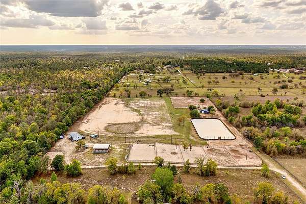 18 Acres of Land with Home for Sale in Ocala, Florida