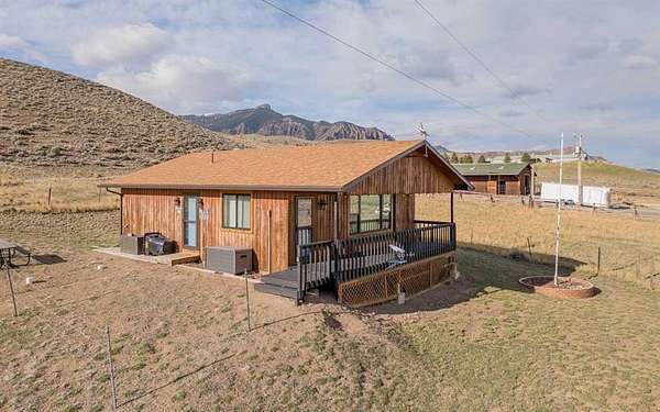 5 Acres of Land with Home for Sale in Cody, Wyoming