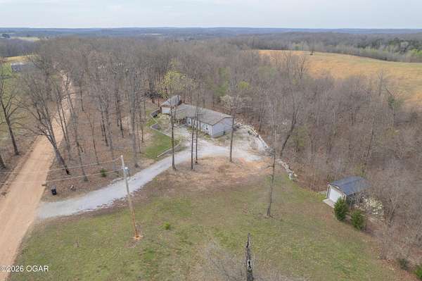 40 Acres of Land with Home for Sale in Stella, Missouri