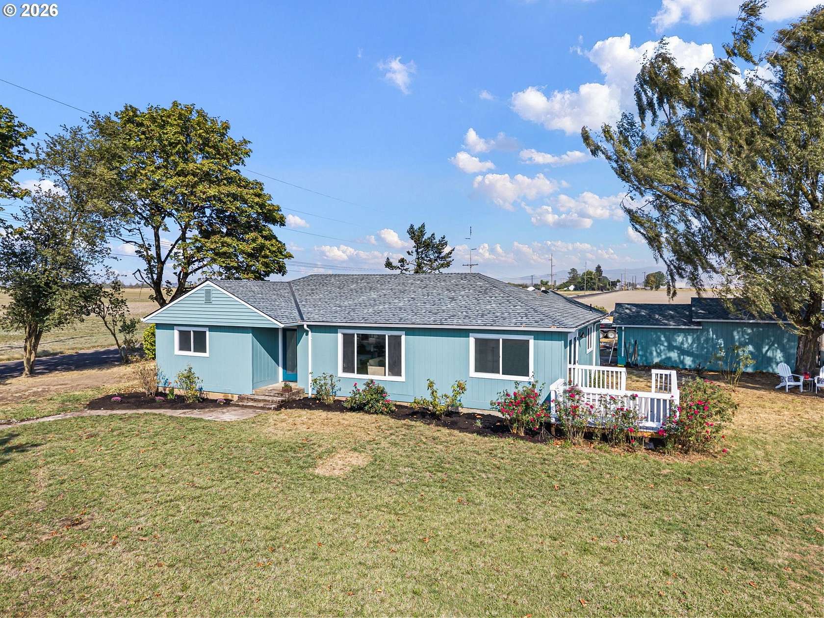 2.75 Acres of Land with Home for Sale in Harrisburg, Oregon