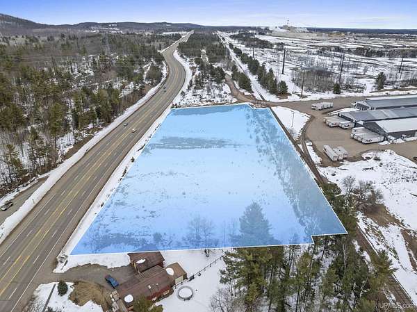 3.1 Acres of Commercial Land for Sale in Quinnesec, Michigan