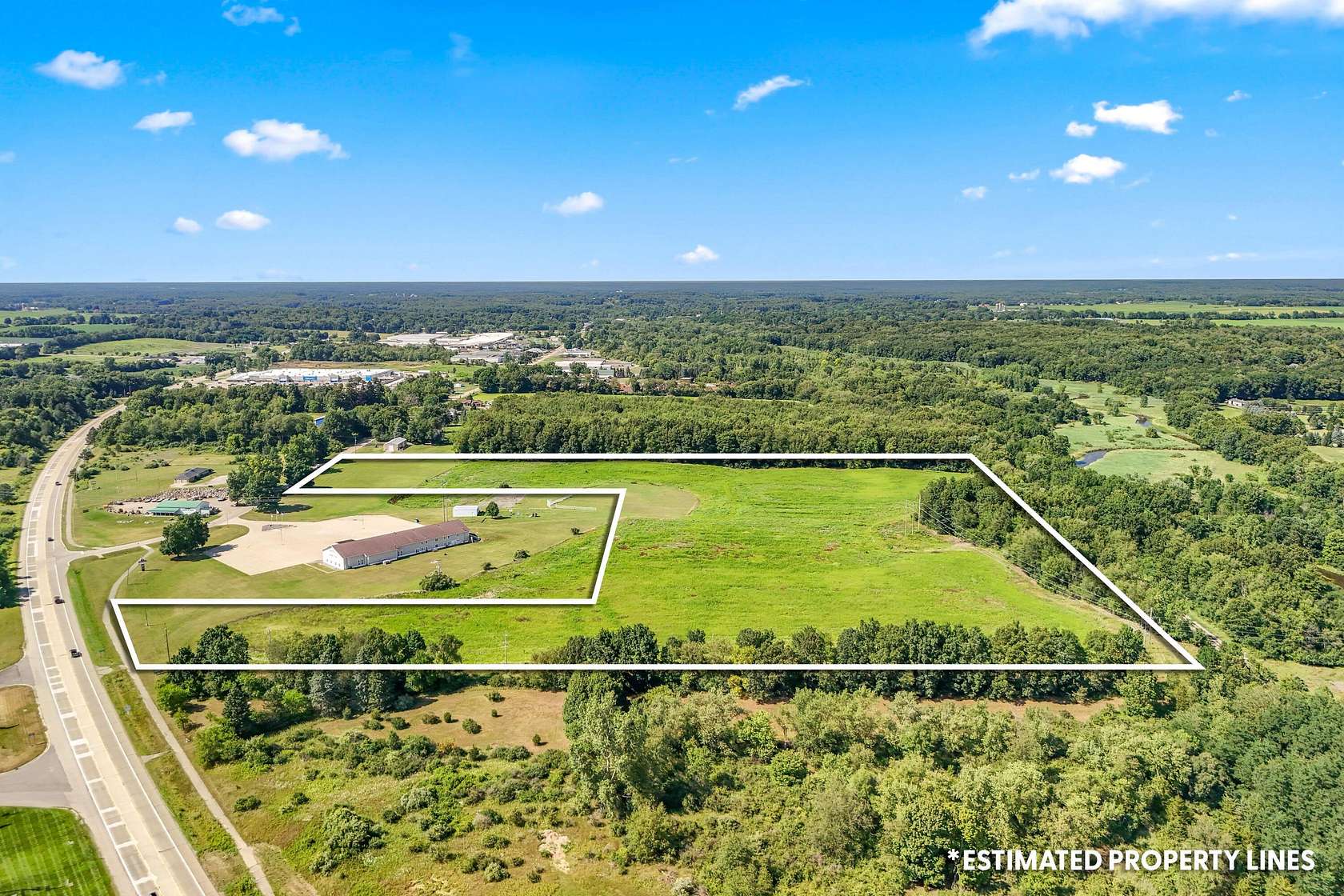13 Acres of Mixed-Use Land for Sale in Jonesville, Michigan
