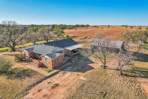 1.5 Acres of Land with Home for Sale in Sweetwater, Oklahoma