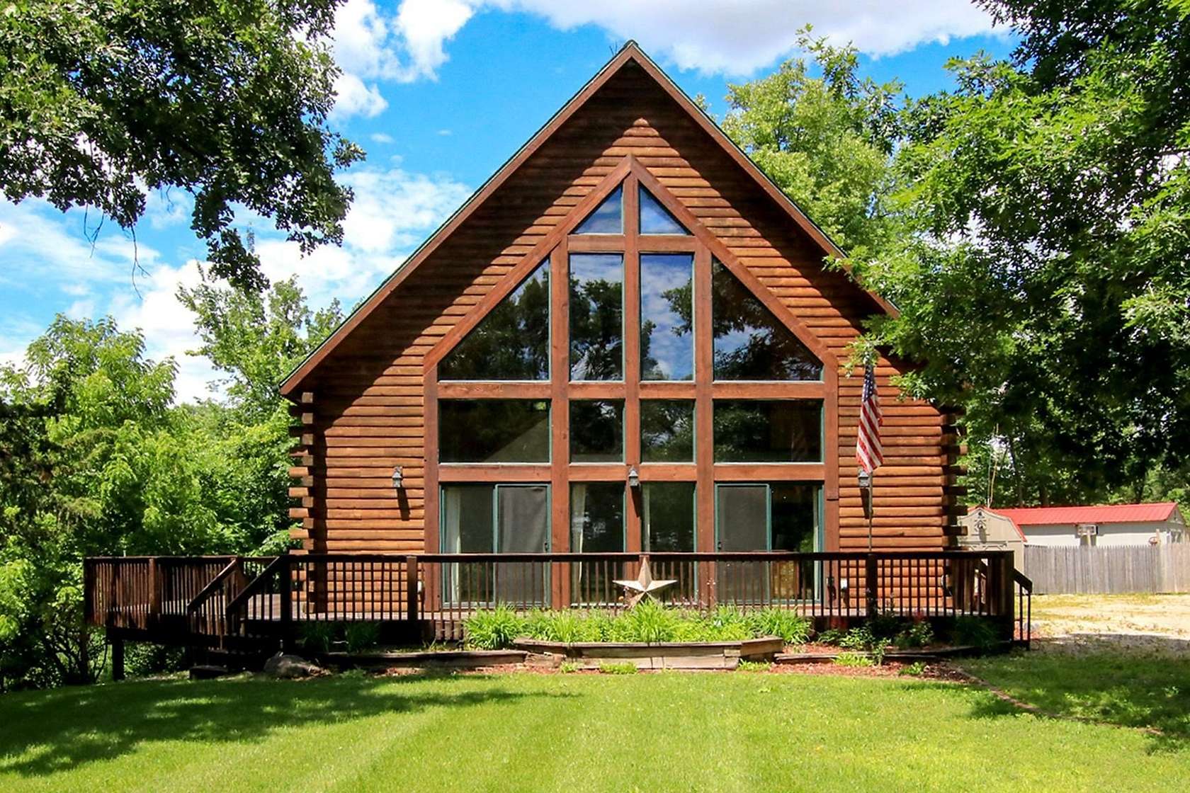 6.67 Acres of Land with Home for Sale in Darwin, Minnesota