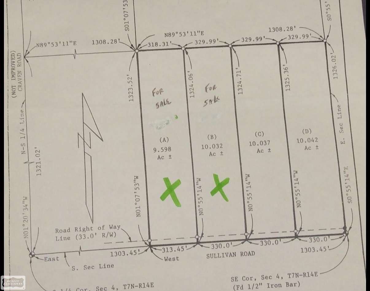 10 Acres of Land for Sale in Emmett, Michigan